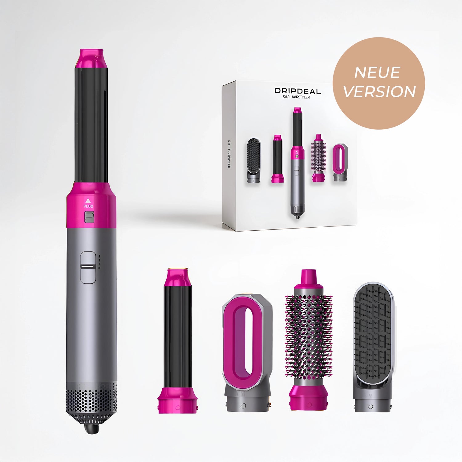 Hairstyler 5-en-1 Hairflect - Rose